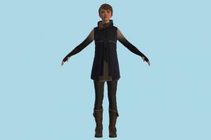 Kara Detroit, Become-Human, girl, female, woman, people, human, character, cute