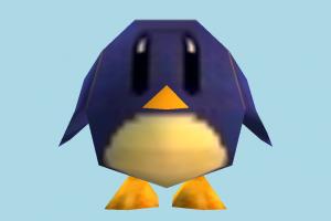 Pommy Penguin penguin, polar-animal, polar, frozen, animal, animals, nature, bird, cartoon, lowpoly