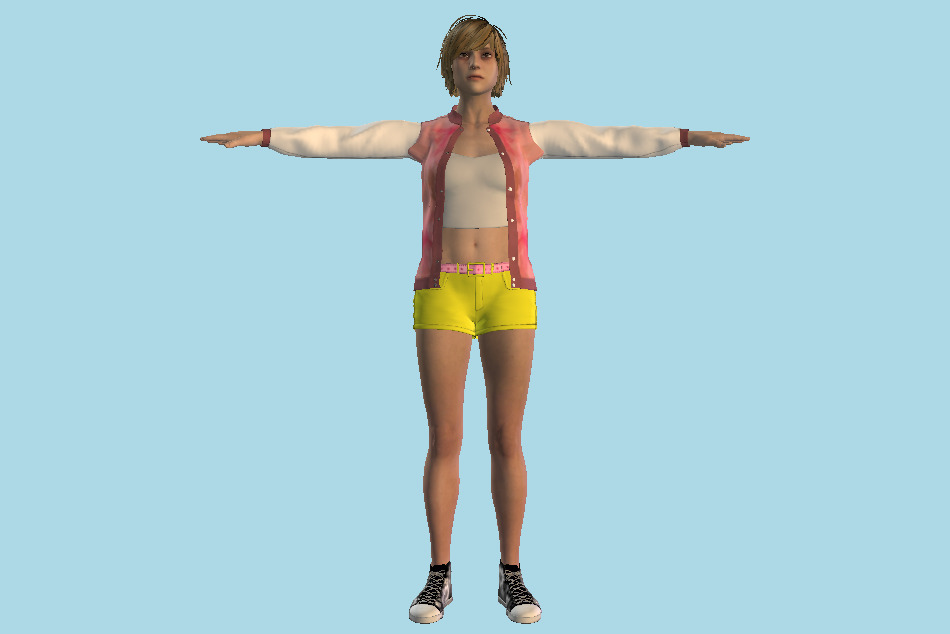 Silent Hill - Heather Mason Girl 3d model