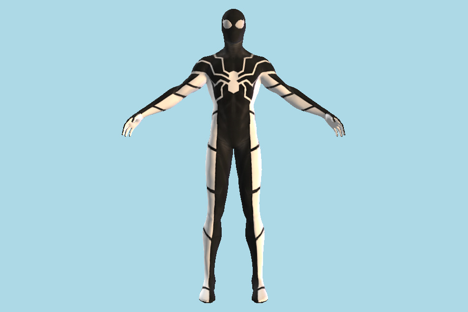 Spider-Man Future Foundation suit 3d model