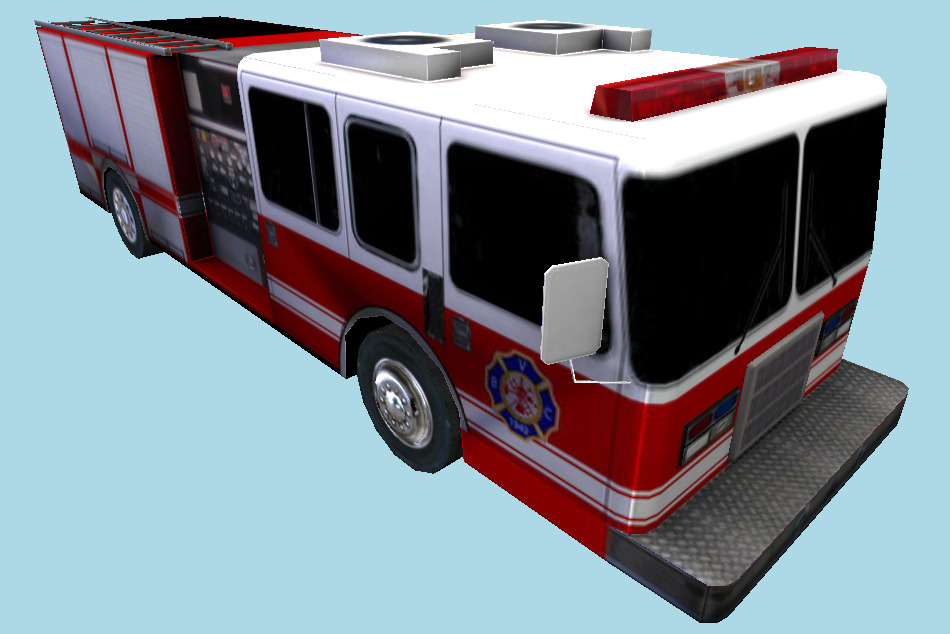 Fire Truck 3d model