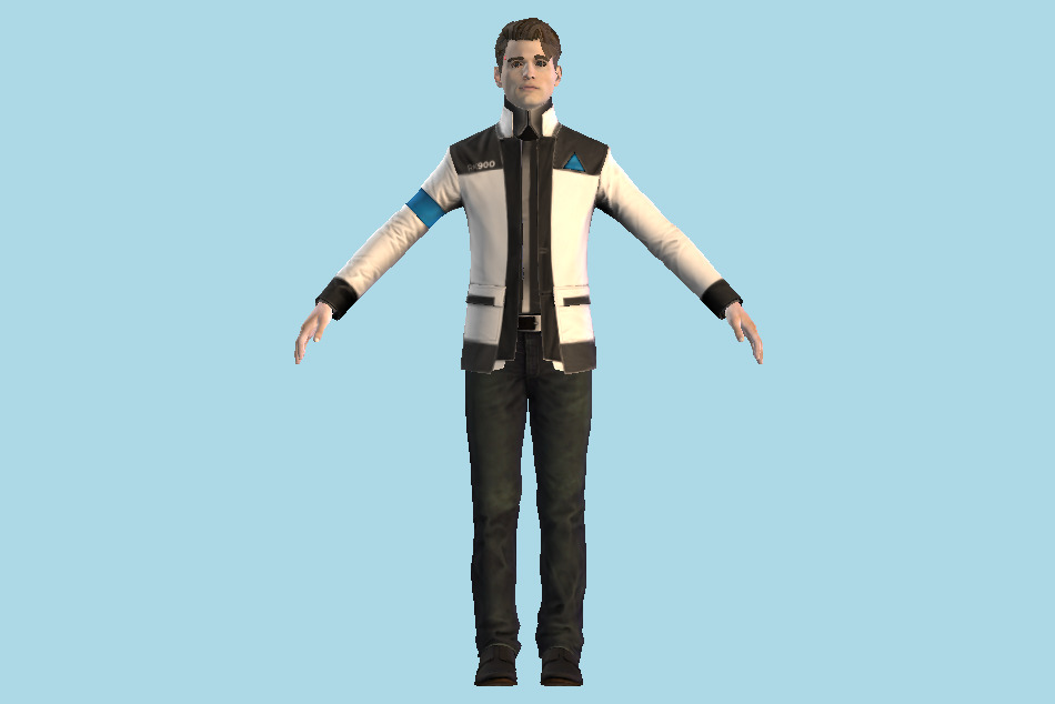 Detroit RK900 Become Human Connor 3d model