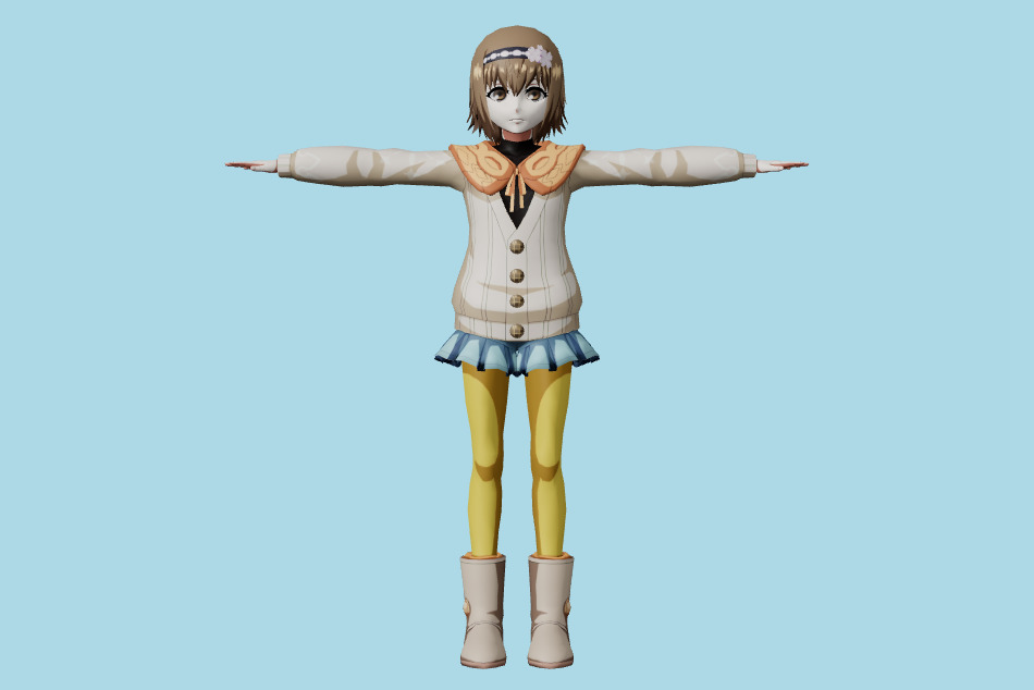 Tokyo Ghoul Re Birth - Hinami Fueguchi 3d model