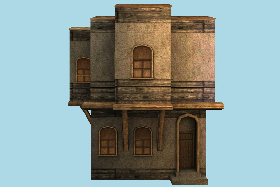 House Building 3d model