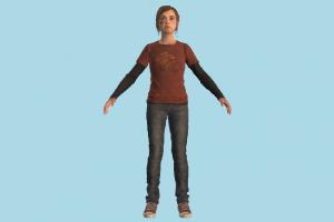 TLOU2 Ellie tlou2, ellie, the_last_of_us, tlou, girl, female, woman, people, human, character, teen, teenager, young, kid, child, children, cute