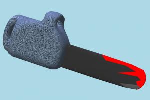 Chainsaw chainsaw, bloody, tools, objects