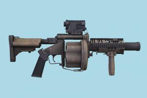 Weapon heavy-gun, auto-gun, revolver, weapon, gun, firearm, arm