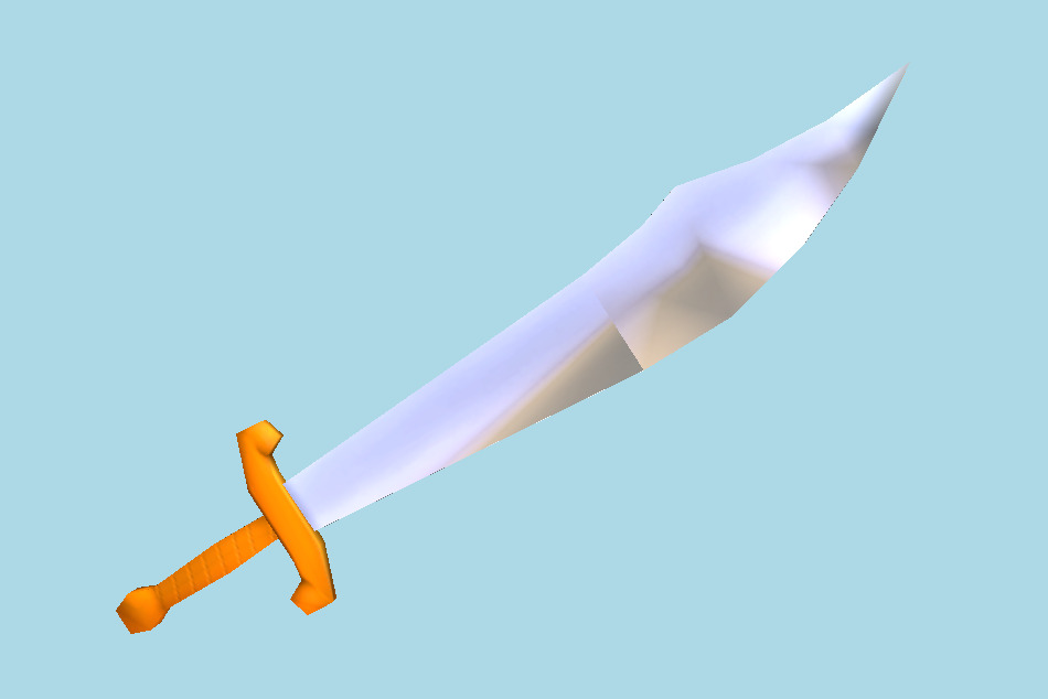 Aladdin Scimitar 3d model