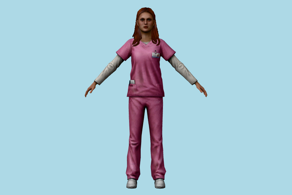 Silent Hill: Shattered Memories - Lisa Garland Nurse 3d model