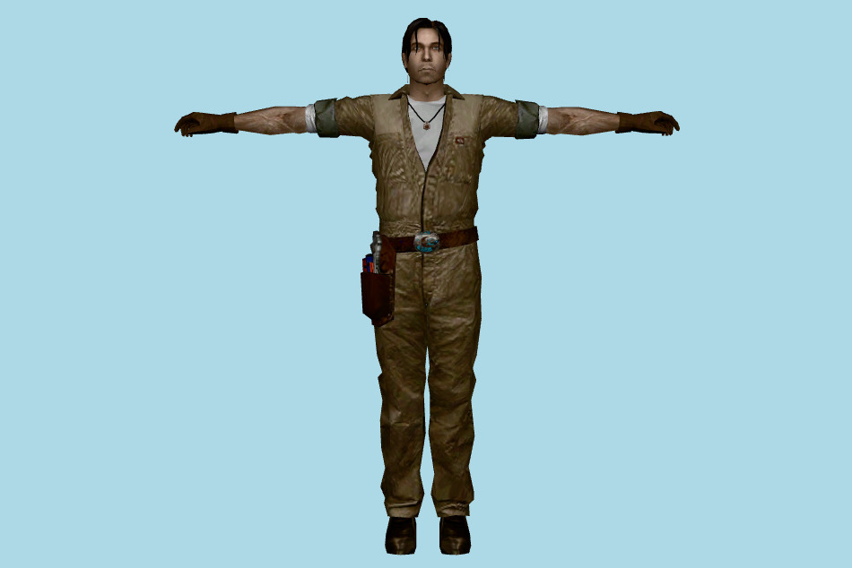 David King 3d model