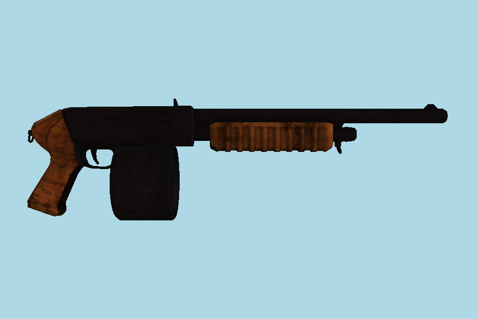 Combat Shotgun 3d model