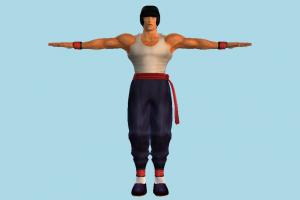 Tekken Law tekken, kung-fu, carate, man, male, people, human, character