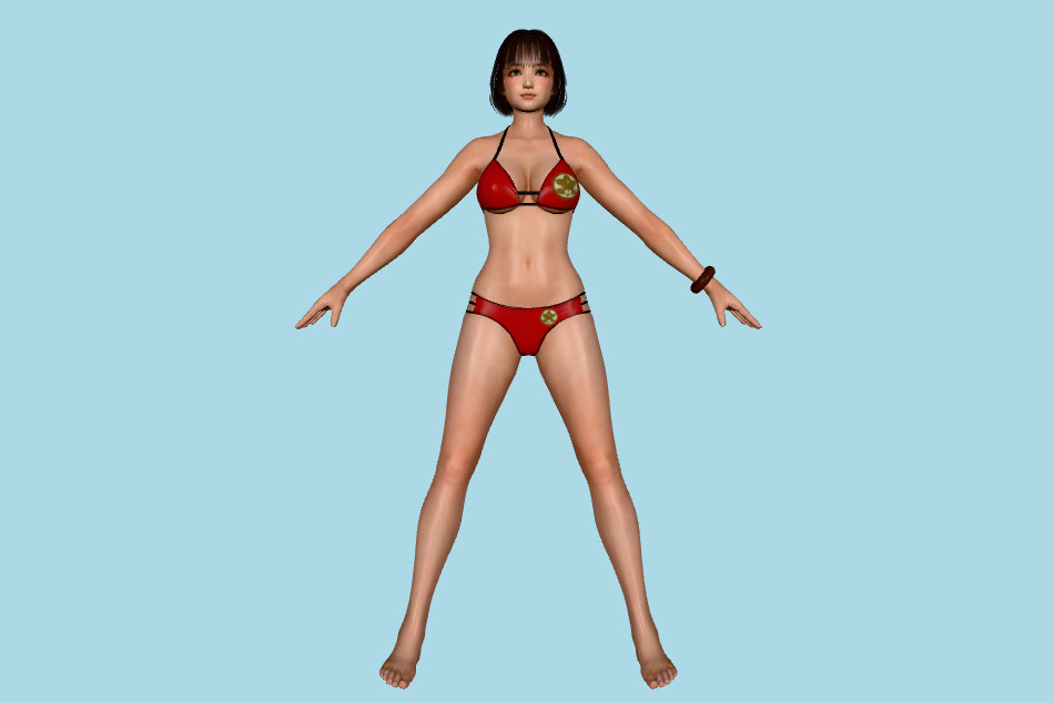 Dead or Alive 5 - DOA5LR Delicious Girl 3d model