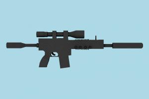Rifle rifle, sniper, handgun, weapon, gun, firearm, arm
