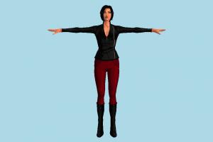 Hana woman, girl, lady, female, people, human, character, cartoon