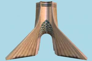 Azadi Square tourism, tower, building, build, structure