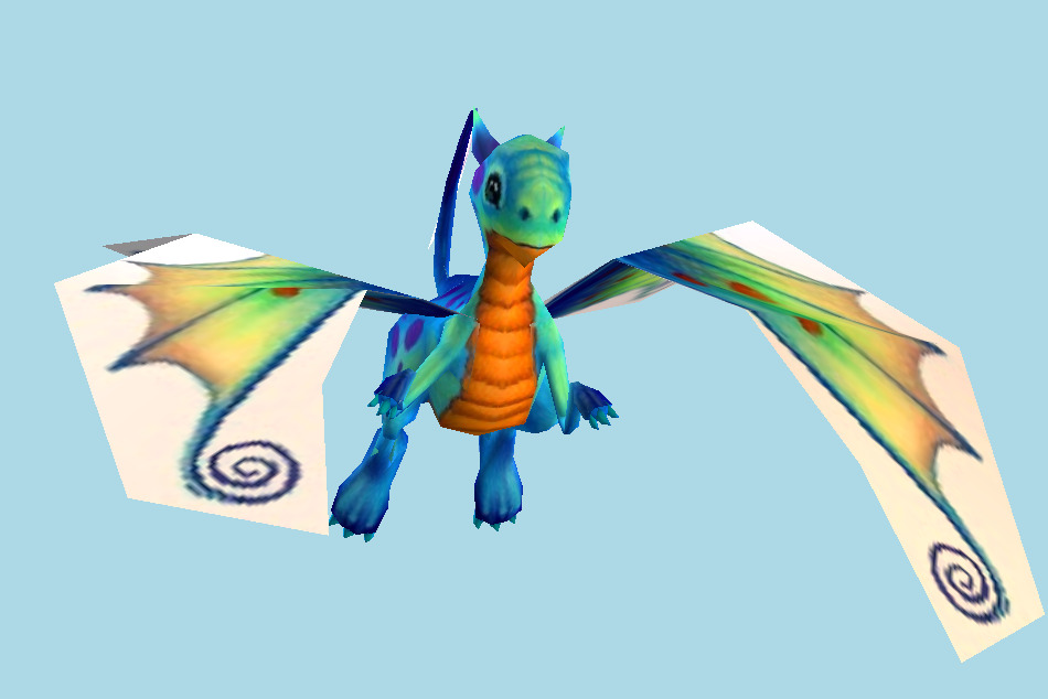 Faerie Dragon 3d model