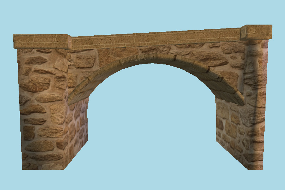 Bridge End-piece 3d model