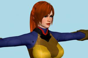 Scarlett character, warrior, woman, girl, female, people