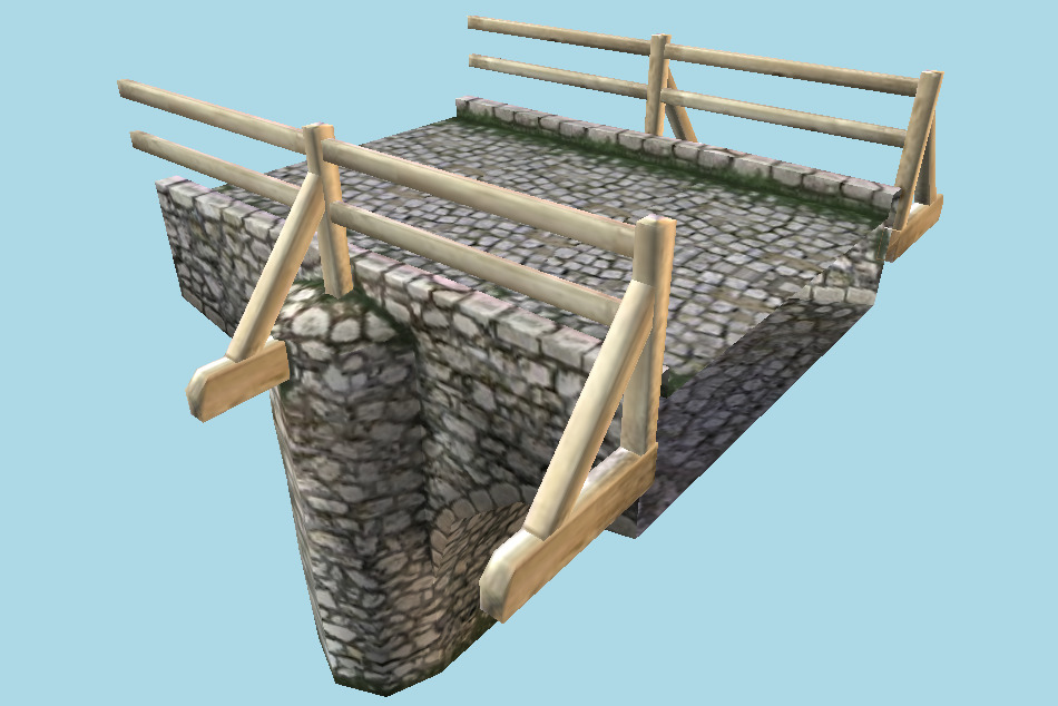 Stone Bridge 3d model