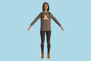 Lyla Park Life is Strange, Lyla-Park, toony, cartoon, girl, female, cute, woman, people, character