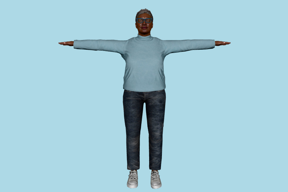 Casual-F-0070 3d model