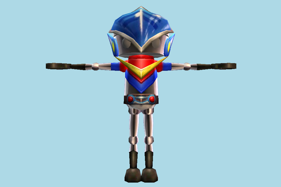 Chibi-Robo! Zip Lash Chibi-Robo Gicco 3d model