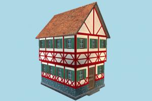 House house, home, building, medieval, build, apartment, flat, residence, domicile, structure