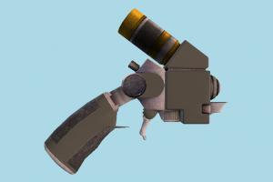 Gun handgun, weapon, gun