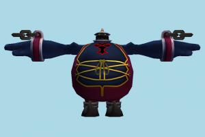 Large Body animal-character, character, robot, cartoon