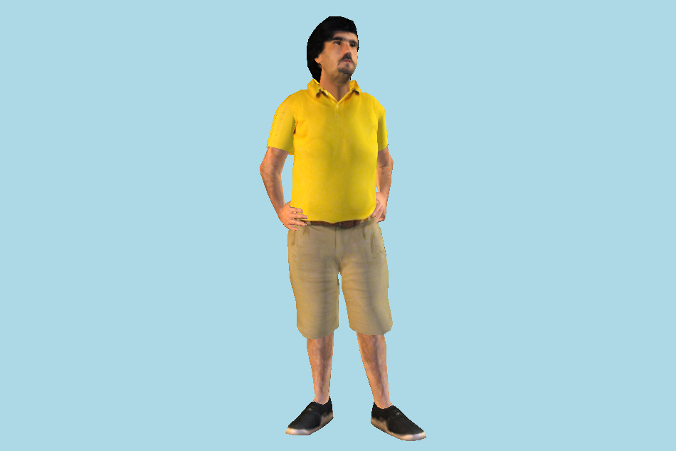 Man 3d model