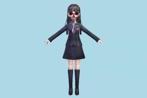 Yukiko Amagi girl, female, woman, people, human, character, cartoon, student