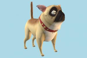 NUT JOB - Precious NUT-JOB, dog, puppy, animals, cartoon, toony