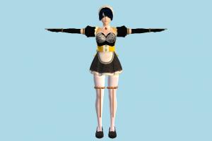 Girl girl, female, woman, people, human, character, cartoon, hentai, fantasy