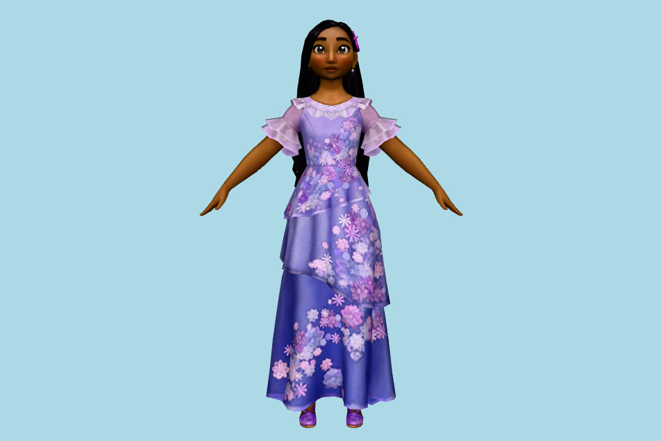 Isabela 3d model