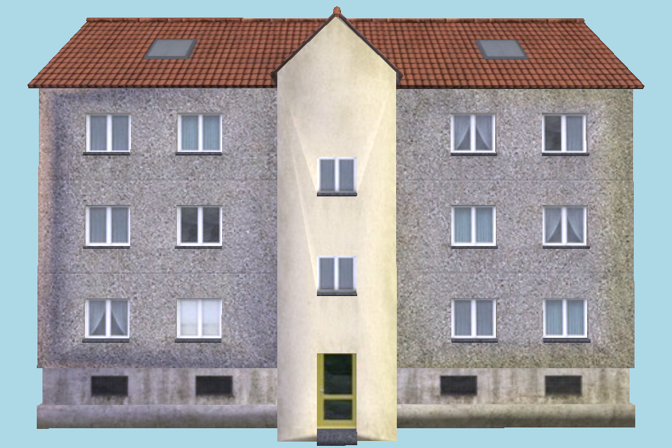 House Building 3d model