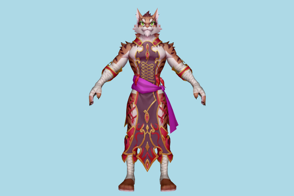 Nekojishi Yan shu-chi 3d model