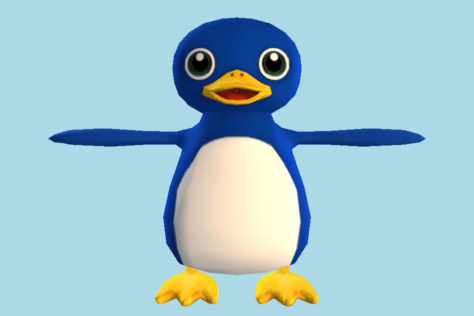 Penguin 3d model