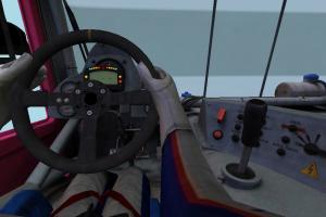 Interior Truck Interior, car, truck, riding, rider, racing, vehicle, carriage