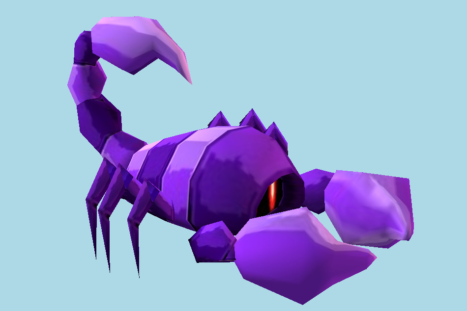 Adventure Island Scorpion 3d model
