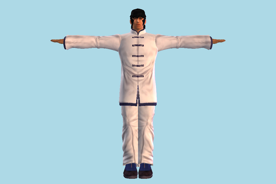 Tekken 6 Law 3d model