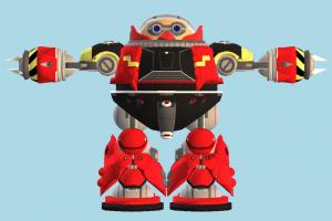 Death Egg Robot sonic, robot, mechanical, character, cartoon