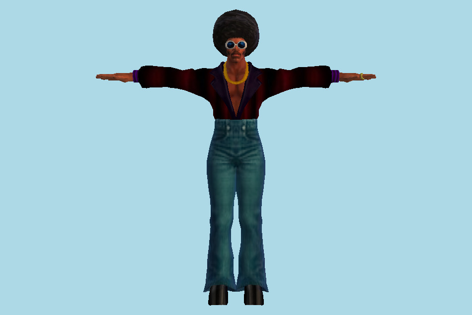 Tekken Tiger Jackson Tag Tournament 3d model