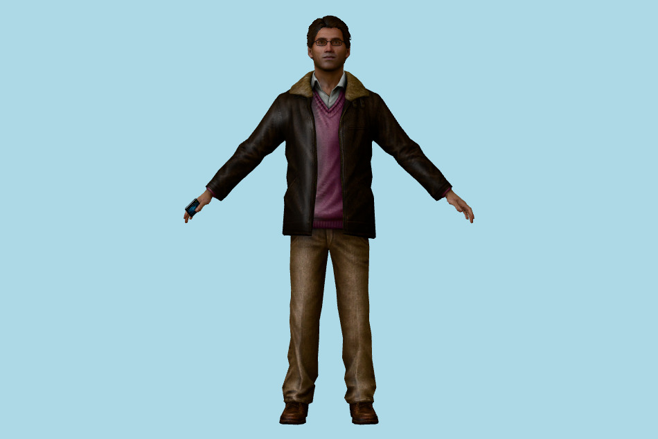 Silent Hill: Shattered Memories - Harry Mason 3d model