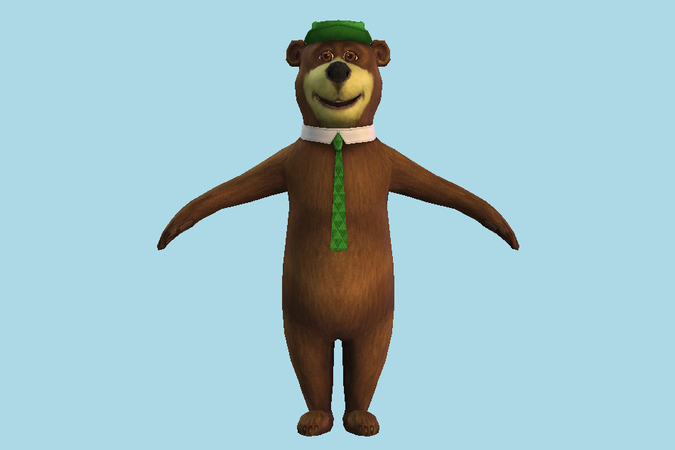 Yogi Bear 3d model