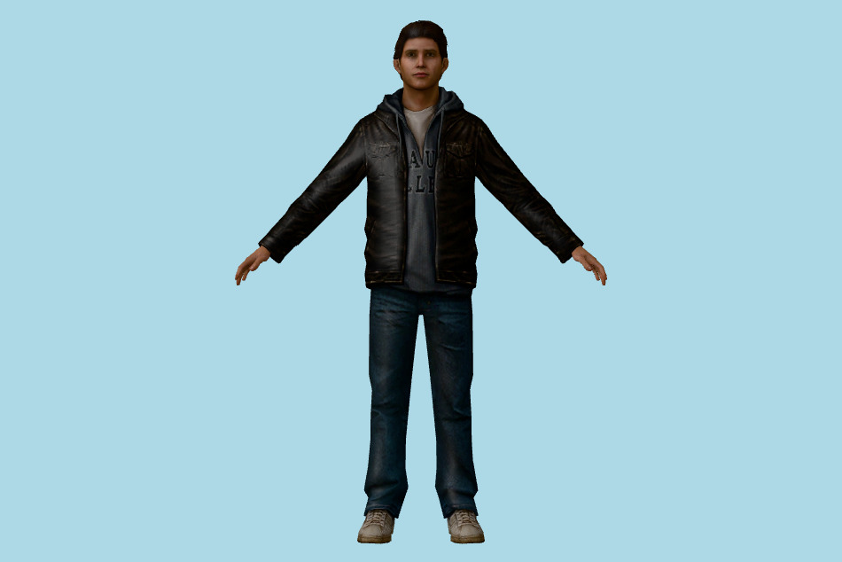 Silent Hill: Shattered Memories - John 3d model
