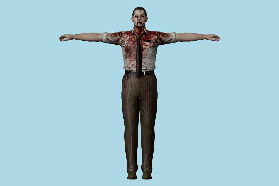 Resident Evil: Chronicles - Characters Pack 3d model