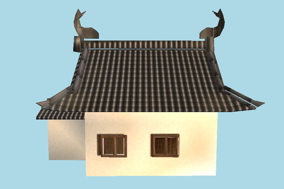 Tsuyama Castle 3d model
