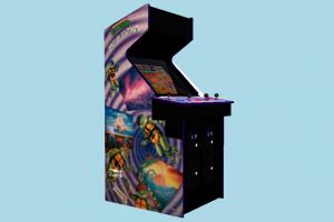 Arcade Machine arcade-machine, arcade, machine, game, play, station, amusement, entertainment, fun, cabaret, pastime