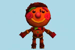 Ginger Soldier candy, doll, teddy, toy, character